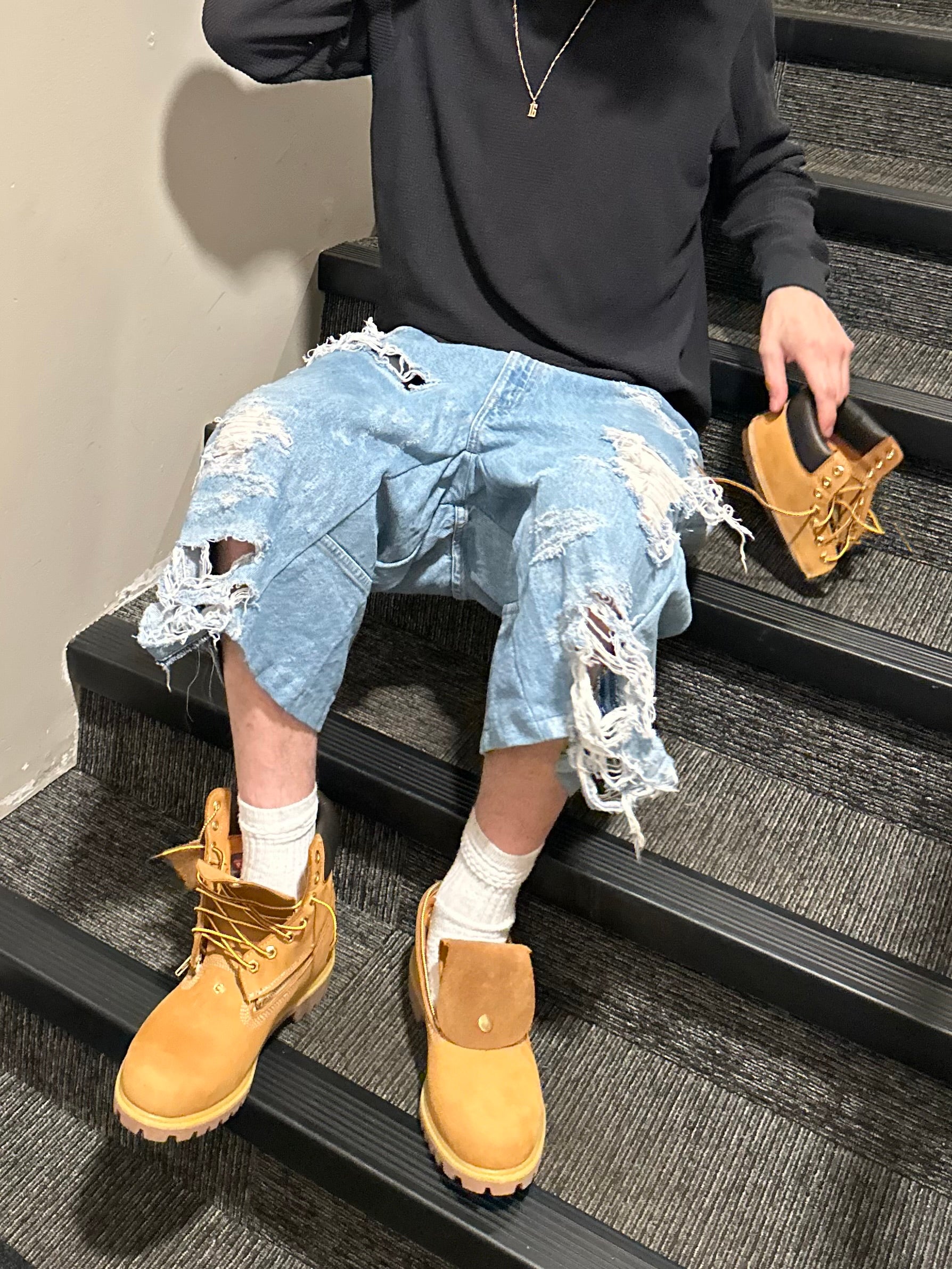 - Convertible Timbs / wheat