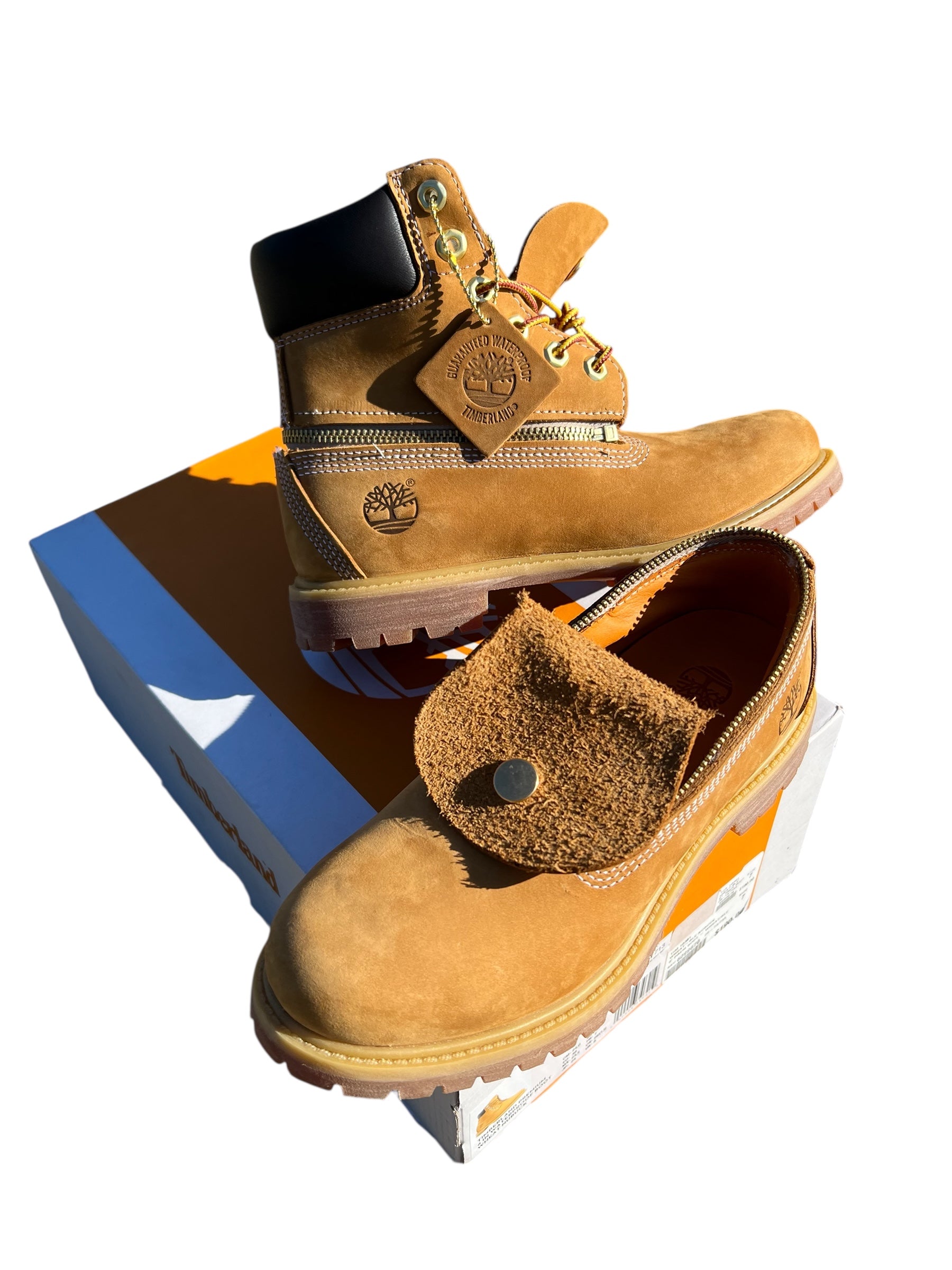 - Convertible Timbs / wheat