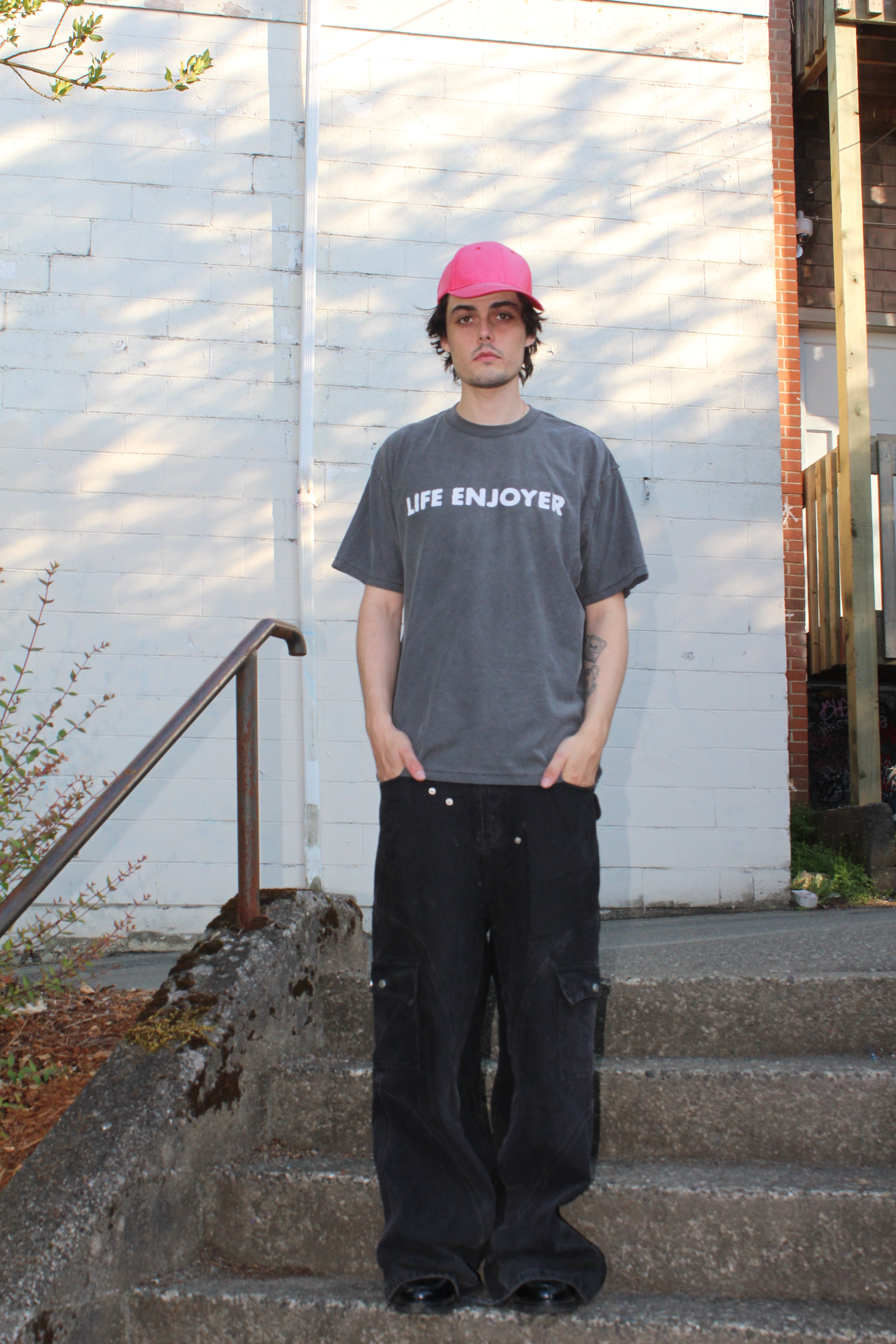 -Life Enjoyer tee (carbon grey)