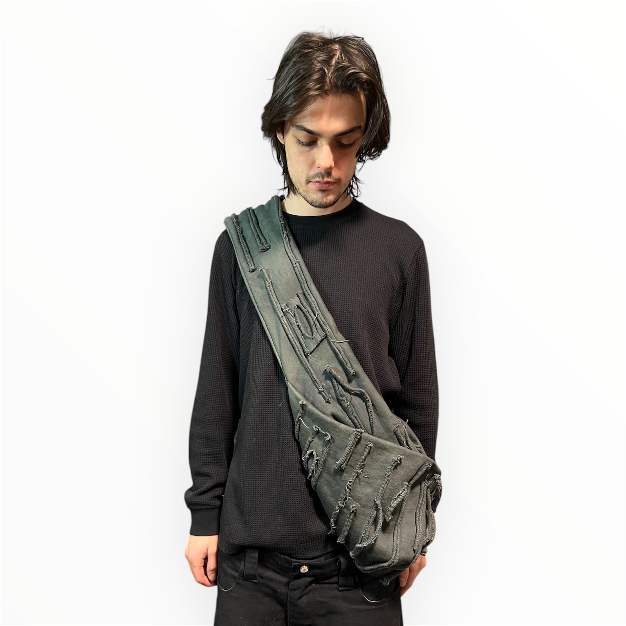 Hooded scarf/shoulder bag (Custom order)