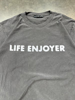 Life Enjoyer tee (carbon grey)