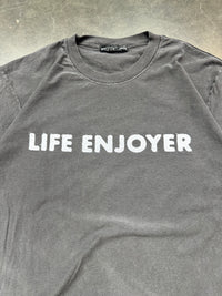 Life Enjoyer tee (carbon grey)