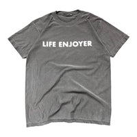 Life Enjoyer tee (carbon grey)