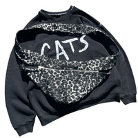 Cats! hood/bag sweatshirt