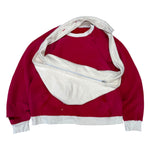 Strawberries&cream hood/bag sweatshirt