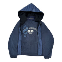 “Why” athletics hood/bag sweatshirt