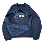 “Why” athletics hood/bag sweatshirt