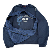“Why” athletics hood/bag sweatshirt