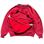 Red like Canada hood/bag sweatshirt