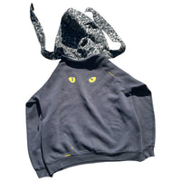 Cats! hood/bag sweatshirt