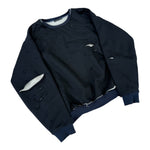 Thrashed double layer hoodie (with removable hood)
