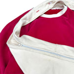 Strawberries&cream hood/bag sweatshirt