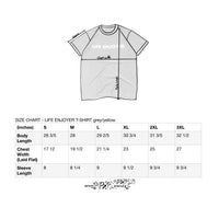 Life Enjoyer tee (carbon grey)